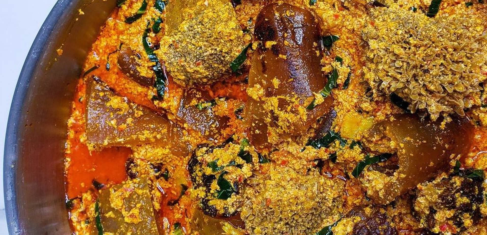 Egusi Soup / sauce pistache